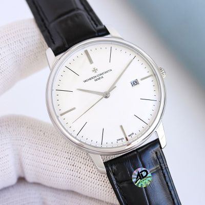 Vacheron Constantin Patrimony 85180 40*9mm 9015 Movement White Face Watch